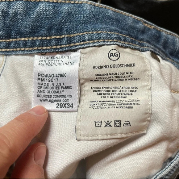 ADRIANO GOLDSCHMIED The Graduate Tailored Leg Straight Jeans - Picture 9 of 9